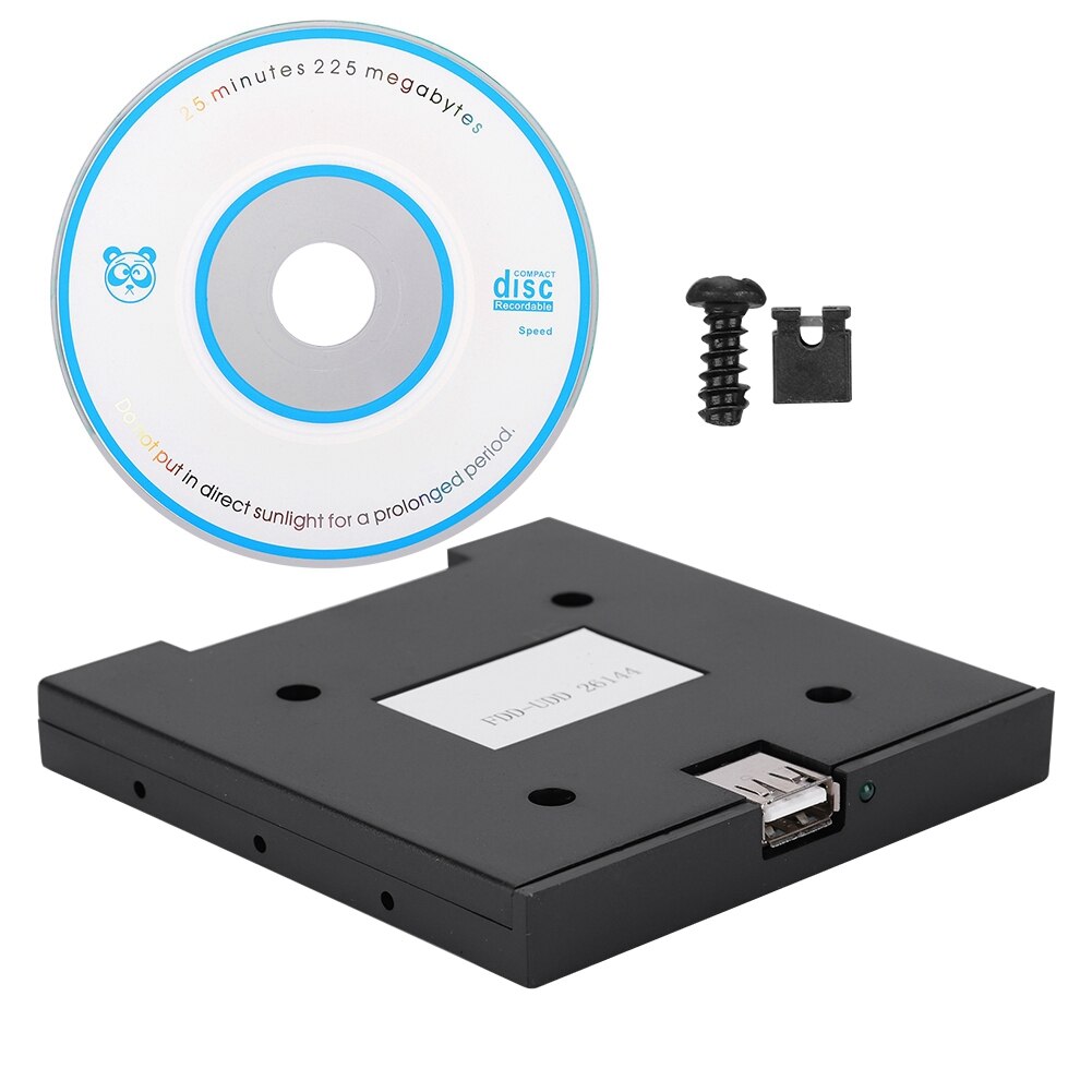 720KB FDD-UDD 3.5in 144MB USB Floppy Drive Emulator with 1.44MB Floppy Drive ABS