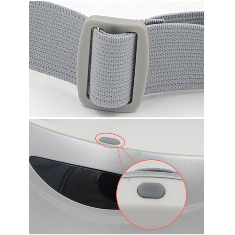 Infrared Gestures Control Wireless Electric Eye Massager Magnetic Vibration Massage Glasses Eyes Care Device