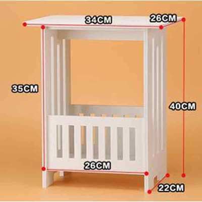 round coffee table tea desk side table end console table magazine rack: small square