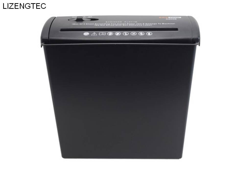 LIZENGTEC Multi-functional A4 Electricity Paper Shredder 2 Level Secrecy 6.8mm