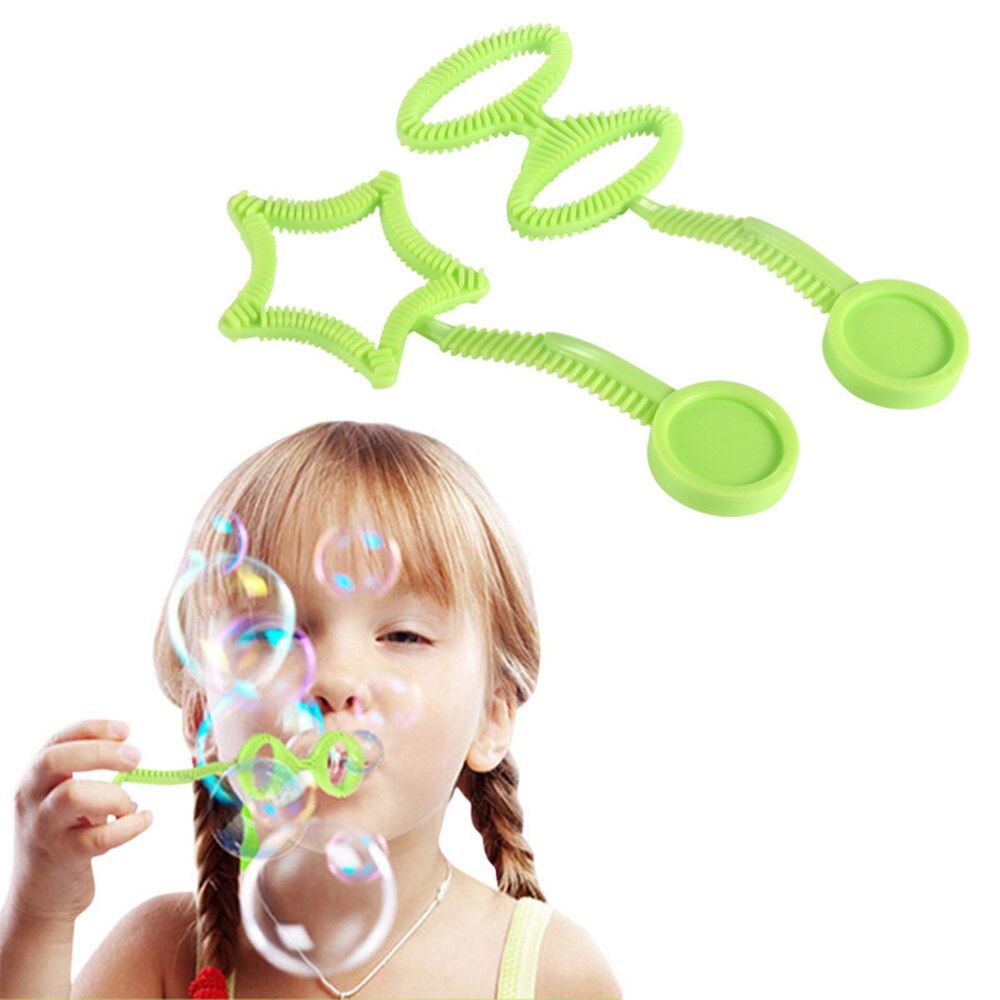 1 Set Grappige Blazen Bubble Tool Jumbo Giant Blazen Bubble Tool Stijlvolle Bubble Maker Speelgoed Voor Kids Outdoor (Zonder bubble Water