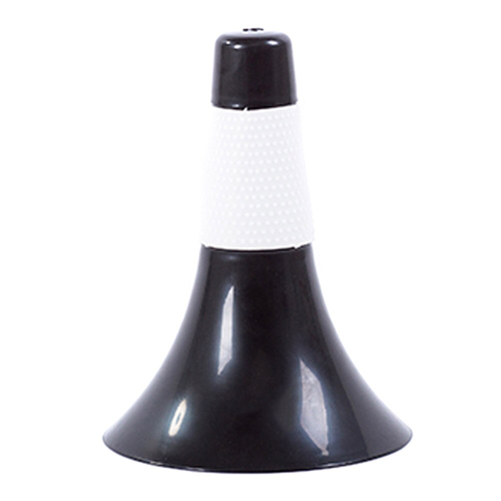 Thicken Obstacle Sign Sport Cones Football Training Cones Marker Horn EDF88: black body white