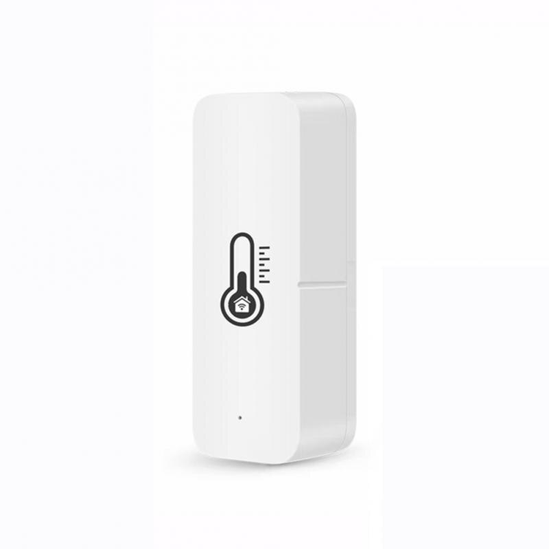 Tuya Wifi Temperature Sensor And Humidity Sensor Smart Home APP Real-time Monitoring For Alexa Google Home No Gateway Required: 1 piece