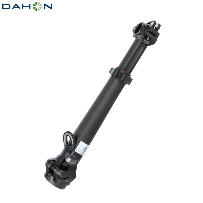 Tubo Vertical para bicicleta plegable de ajuste, aleación de aluminio, doble sección, telescópica integrada, liberación rápida, accesorios para bicicleta