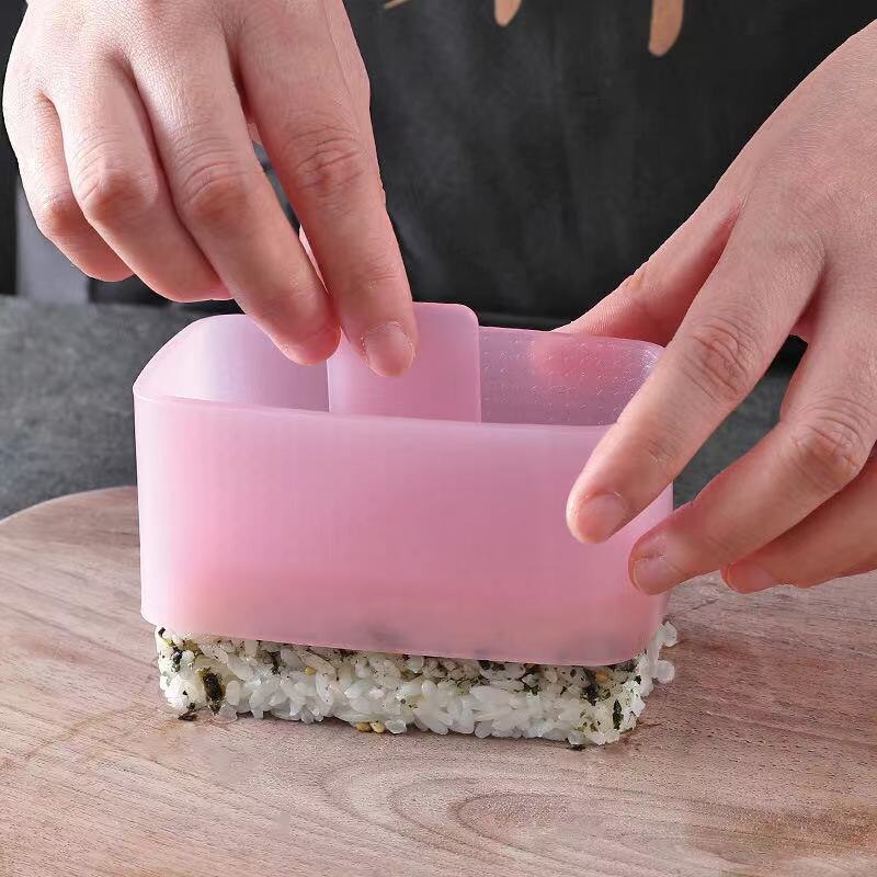 1 stk spam musubi form non-stick rektangulær sushi maker form gør-det-selv sushi risbold køkken musubi maker onigiri presseform