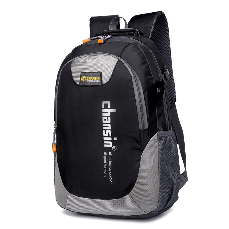 hommes sacs à dos homme étudiant sacs à dos pour adolescents décontracté femmes sacs à dos Nylon grande capacité sacoche pour ordinateurs portable: Balck