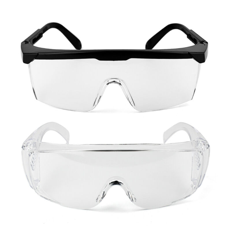 Mannelijke Vrouwelijke Ogen Bescherming Bril Anti Fog Anti Beschermende Bril Transparante Veiligheidsbril Pc Clear Goggle