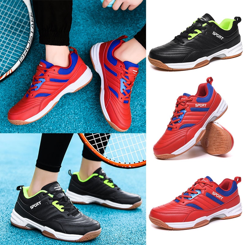 Indendørs tennissko #39 badminton sneakers åndbare slidbestandige anti-skrid volleyball sko plus str.