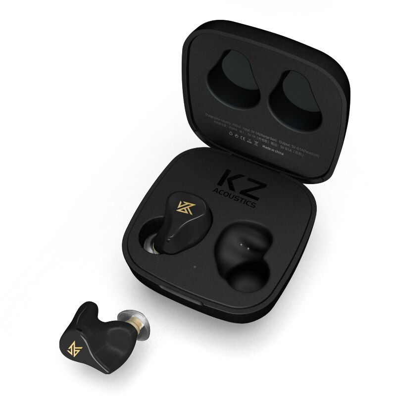 KZ-Auriculares deportivos Z1 S1TWS con Bluetooth V5.0, dispositivo de audio con Control táctil magnético Dual, con cancelación de ruido, para Iphone, Huawei, Xiaomi y Samsung