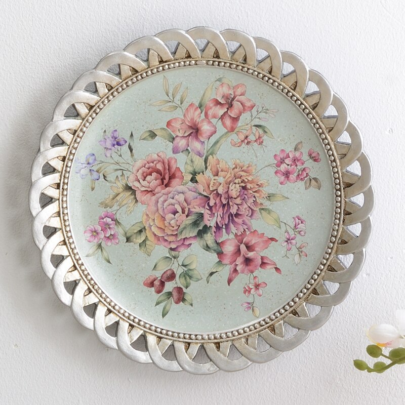 Porcelain Plate for European wall pendant restaurant American decorative plates living room decorations tourist souvenir