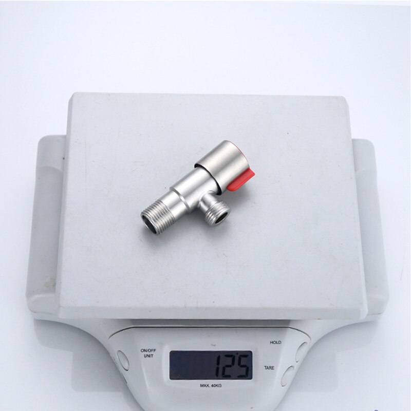 2pcs Angle Valves SUS304 stainless steel brushed finish filling valve Bathroom Accessories Angle Valve for Toilet Sink