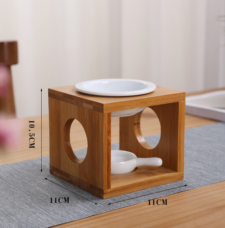 Alliteqwe Delicaat romantisch keramiek theelicht kaarsen houder olie brander aroma diffuser oven decoratie stijlvol design