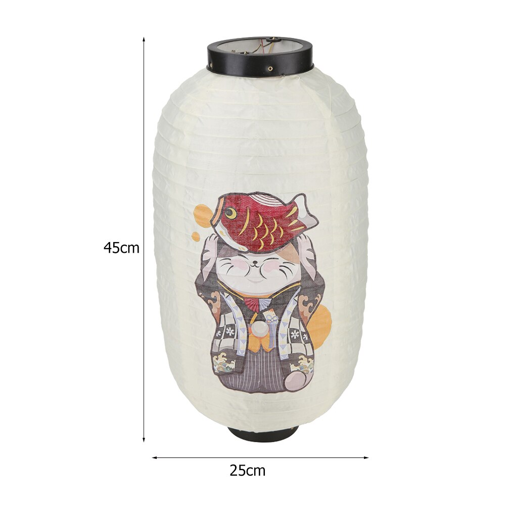 10 inch Japanese Lantern Party Decorative Lanterns Waterproof Bistro Restaurant Chochin Pub Party Decoration