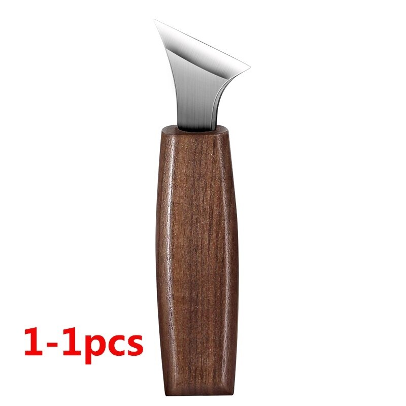 Wood Carving Tool Set - Hook for Spoon, Bowl, Kuksa Cup or General Carving Knife, Whittling Knife, Detail Wood Utensils Type: 1-1PCS