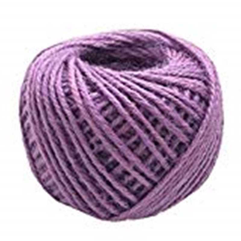 50M Natural Burlap Hessian Jute Twine Cord Hemp Rope 2mm Packing String Wedding Decoration 5BB5607: 19