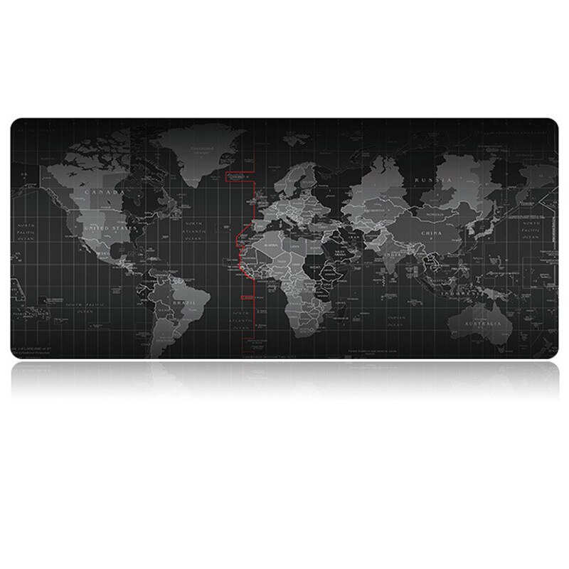 ZUOYA Extra Large Gaming Mouse pad World Map Locking Edge Mouse Mat Gaming mouse Anti-slip Rubber Mousepad For Game Laptop mouse