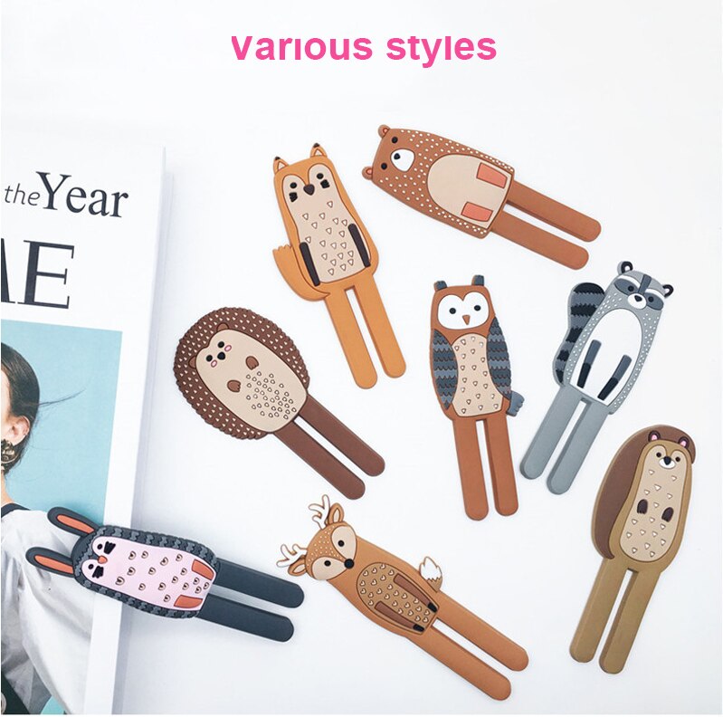 Non-marking Magnetische Koelkast Magneet Creatieve Cartoon Leuke Dier Magnetische Magneet Haak Magneet Home Decoraties