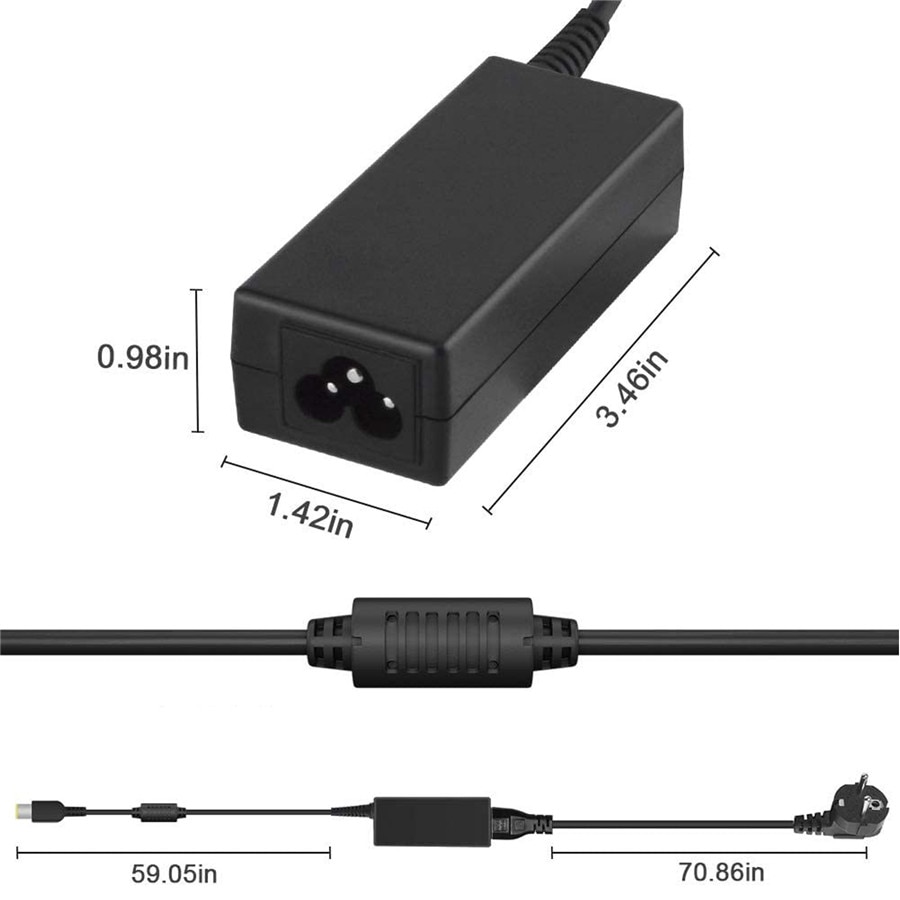Lenovo Laptop Power Supply Charger 65W USB 20V 3.25A for Lenovo Ideapad Flex 2 Flex 3 Yoga 11 11S Lenovo Thinkpad