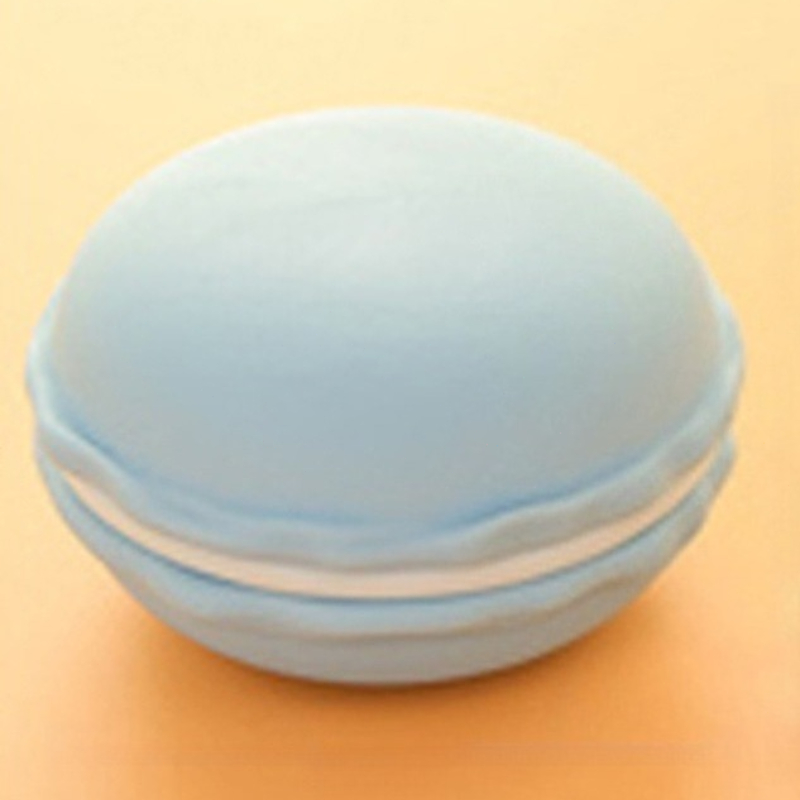 1PC Macaron sieraden organisator oorbellen oorbellen ketting opbergdoos thuis draagbare verpakking om uit te gaan: Blauw