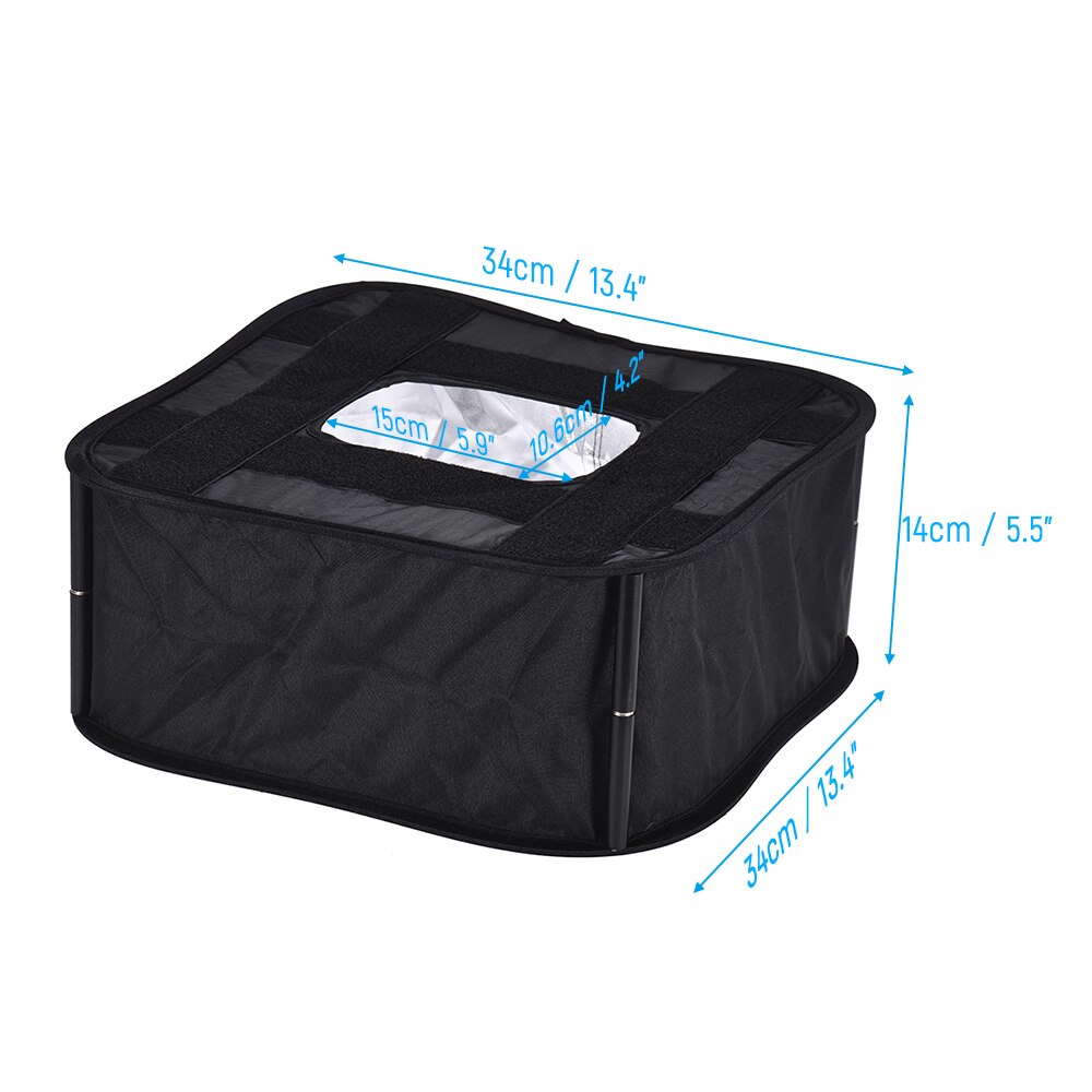 SB600 Foldable Studio Softbox Diffuser for YONGNUO YN600L II YN600S YN600RGB YN600AIR YN900 LED Video Light Panel & Similar