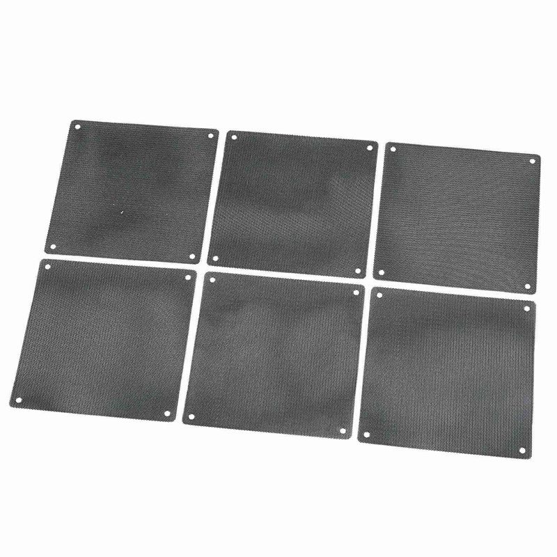 12Pcs Computer Mesh Pvc Pc Case Fan Koeler Dust Filter Case Stofdicht Cover Chassis Stofkap-6 Stuks 8Cm & 6 Stuks 14Cm