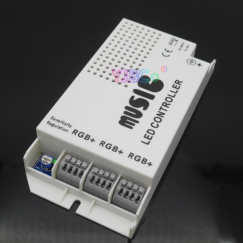 DC12V-24V 3 Ch Led Muziek Controller 24key Ir Afstandsbediening Rgb Controller