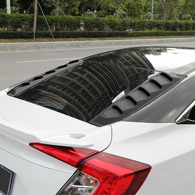 Car ABS Window Louvers Shutters Cover for Honda Civic Sedan