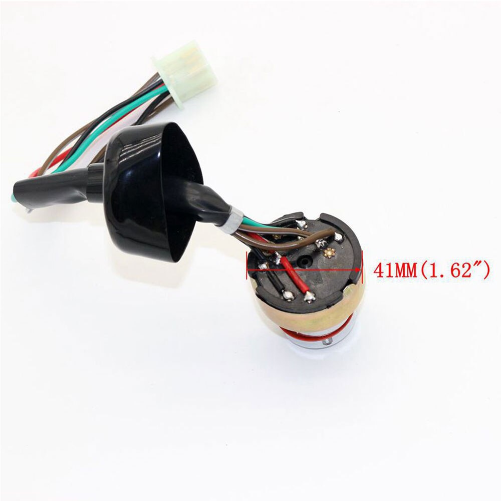 6 Wire Ignition Key Barrel Switch Universal 9-hole ignition start switchfor150cc 200cc 250cc PIT Quad Dirt Bike ATV Buggy