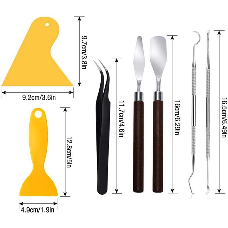 Vinyl Lettering Tools 28 Pieces/Set Craft Vinyl Weeding Tools Set Basic ... – Vicedeal