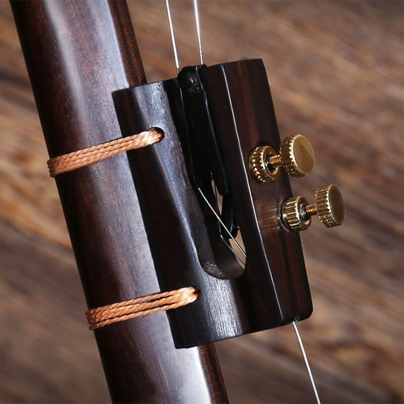 Multifunctional Ebony Erhu Jins Comes with Fine-Tuning Erhu Accessories