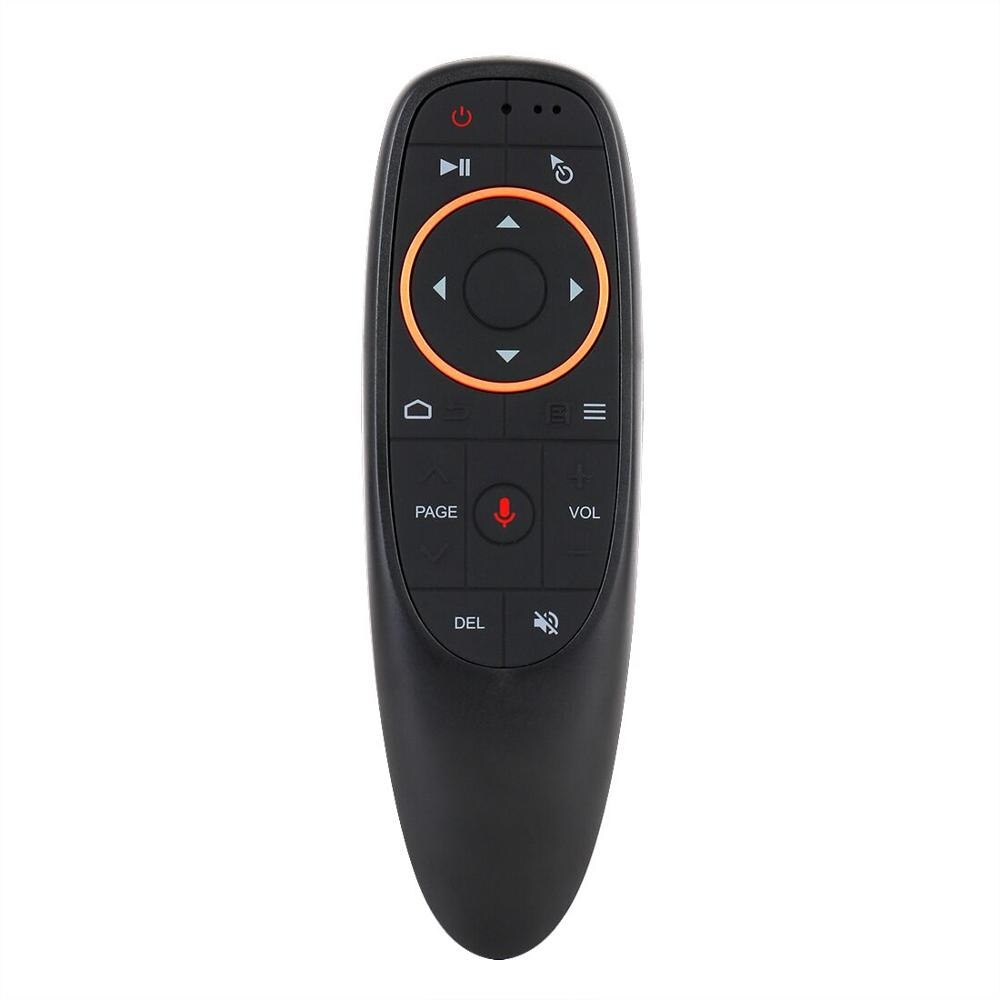 2.4GHz Fly Air Mouse G10 Voice Control Wireless Google Microphone Remote Control IR Learning for Android TV Box PC