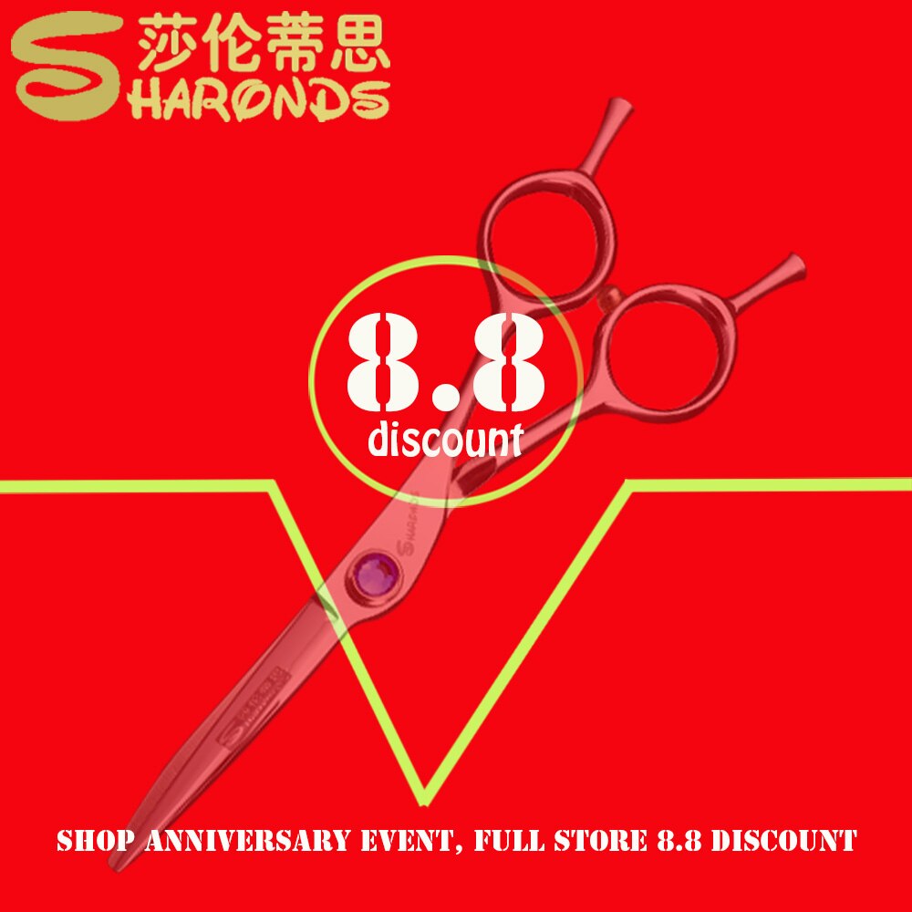 Sharonds bearing hairdressing scissors set 6.0 inch Japan 440c material, Japanese hairdressing scissors and Japanes