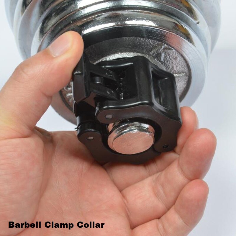 1 Inch Barbell Clamp 1 Pair Collars Fitness Gym Training Weight Bar Locks Clips