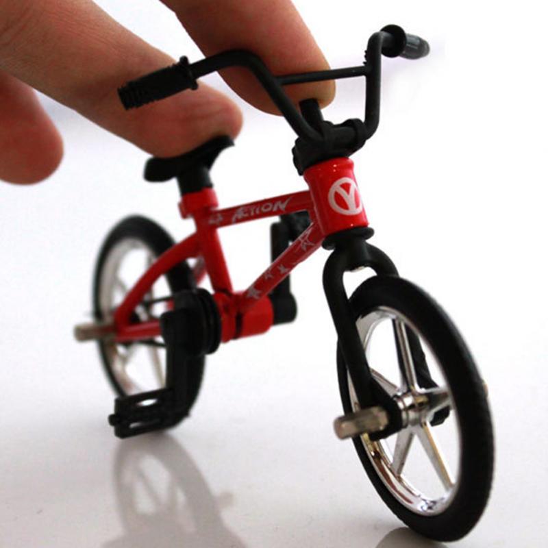 Mini Dedo de aleación BMX para niños, bicicleta multifuncional, opciones de colores, juguete