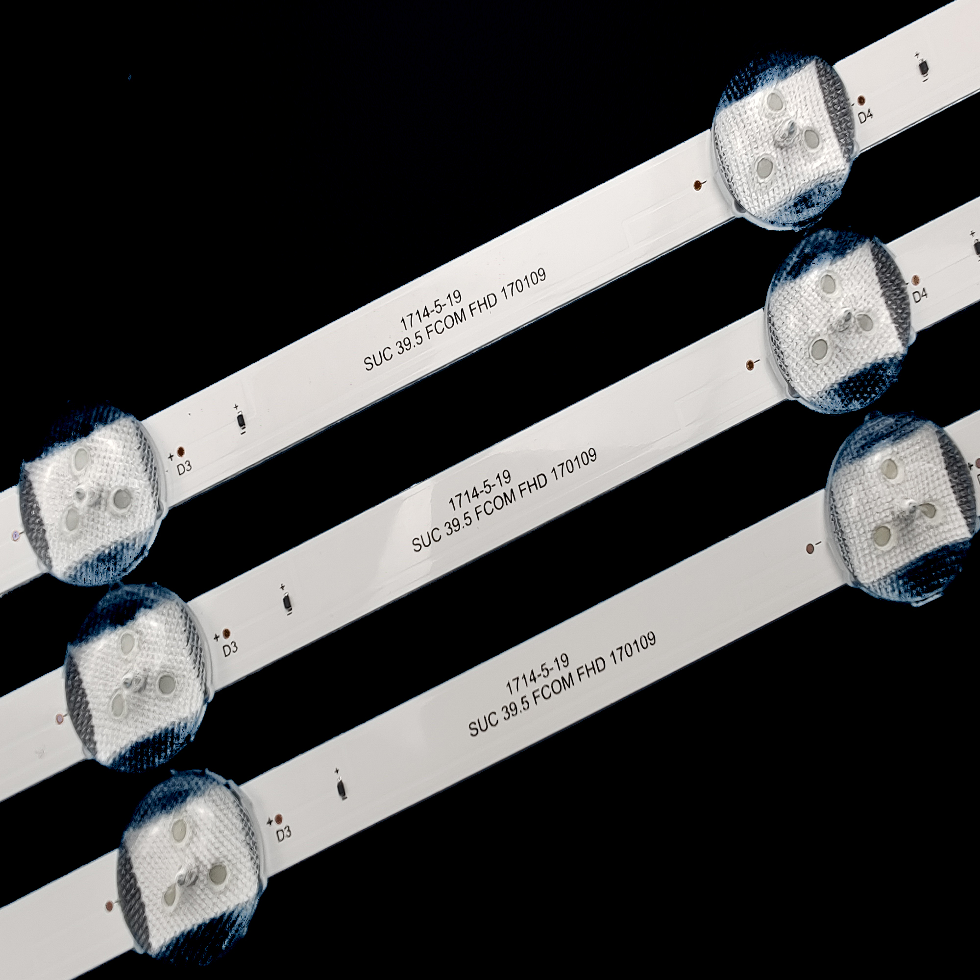 1/5/10 kits LED strip For UE40M5002AK UE40M5005AK HG40ND460 HG40NE470 UE40J5250SS UE40K5000SS UE40M5000AK UE40M5000AW