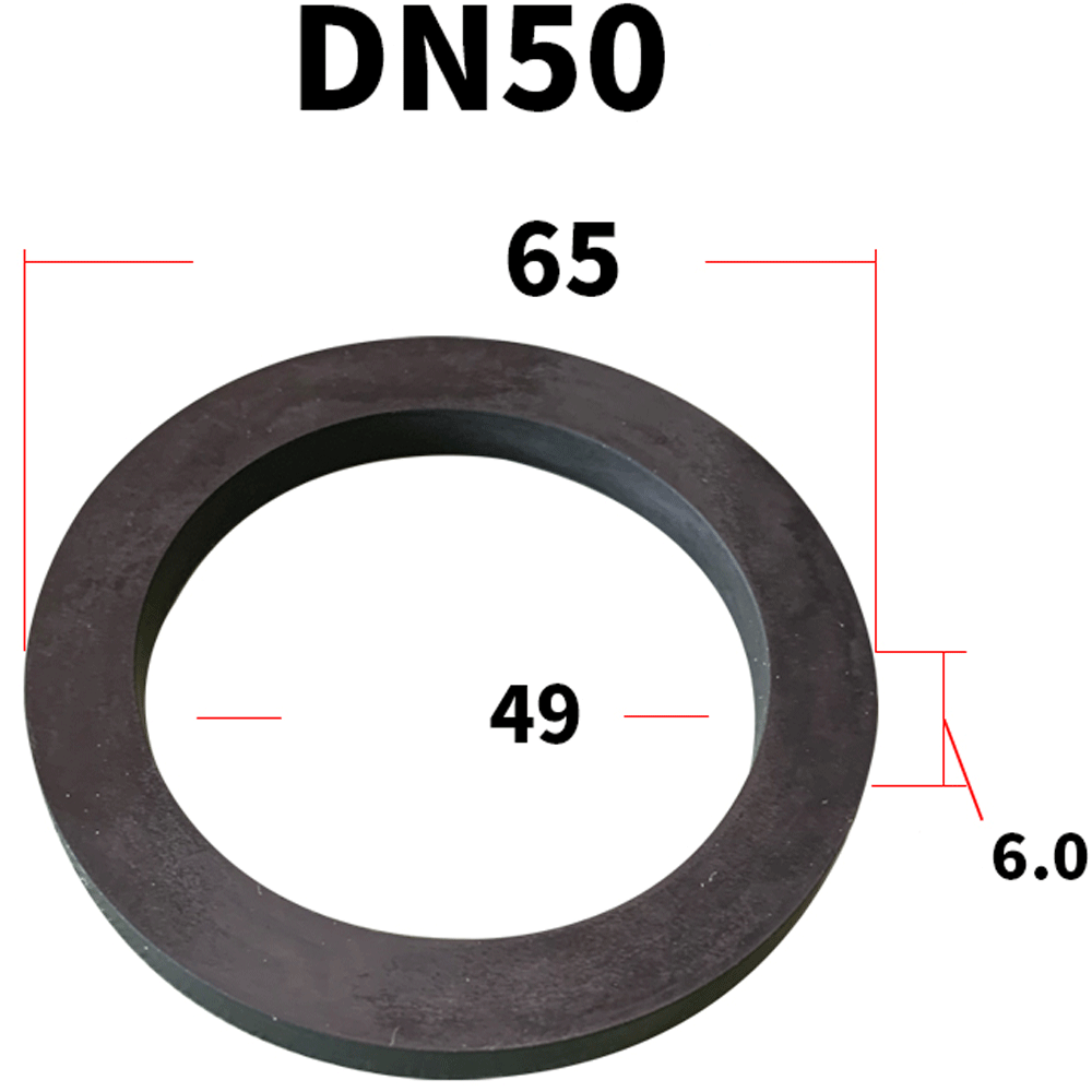 DN15/20/25-100 1/2 "3/4" 1 "2"-4 "EPDM VMQ NBR FKM guarnizioni di tenuta guarnizione del tubo flessibile per accoppiatore femmina raccordo scanalato Camlock inossidabile