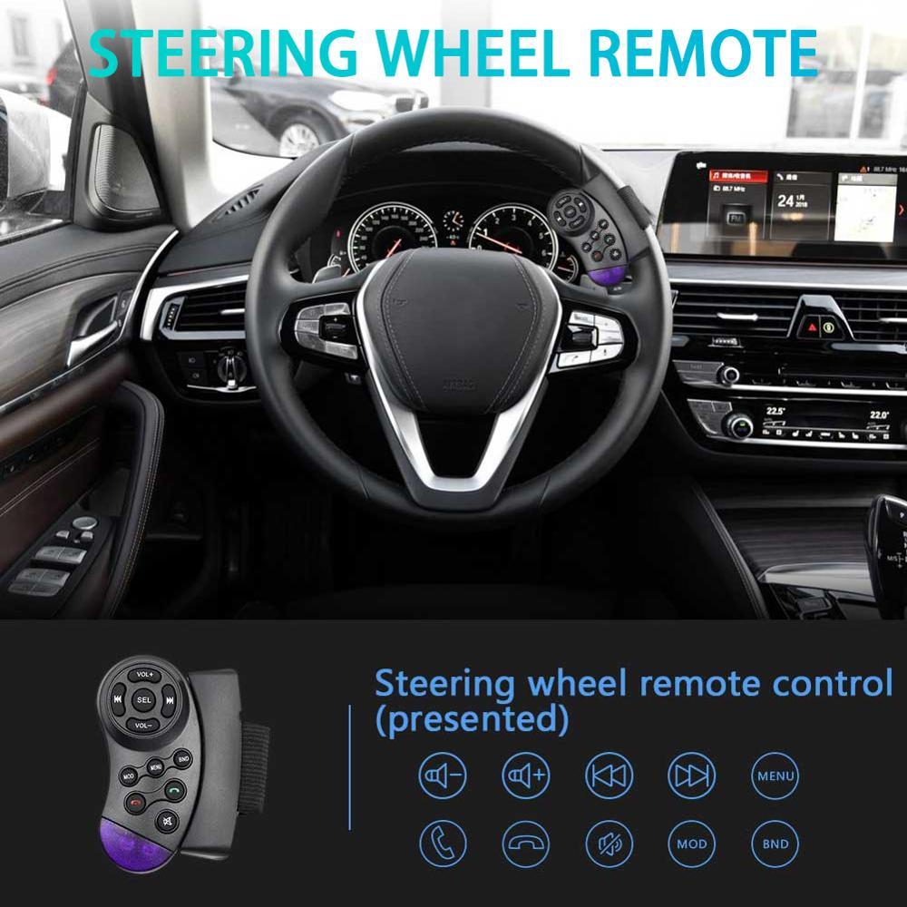 Car Radio 1 Din Auto Audio 4012B 4.1 Inch Stereo FM Bluetooth 2.0 USB MP5 Support Rear View Camera Steering Wheel Remote Control