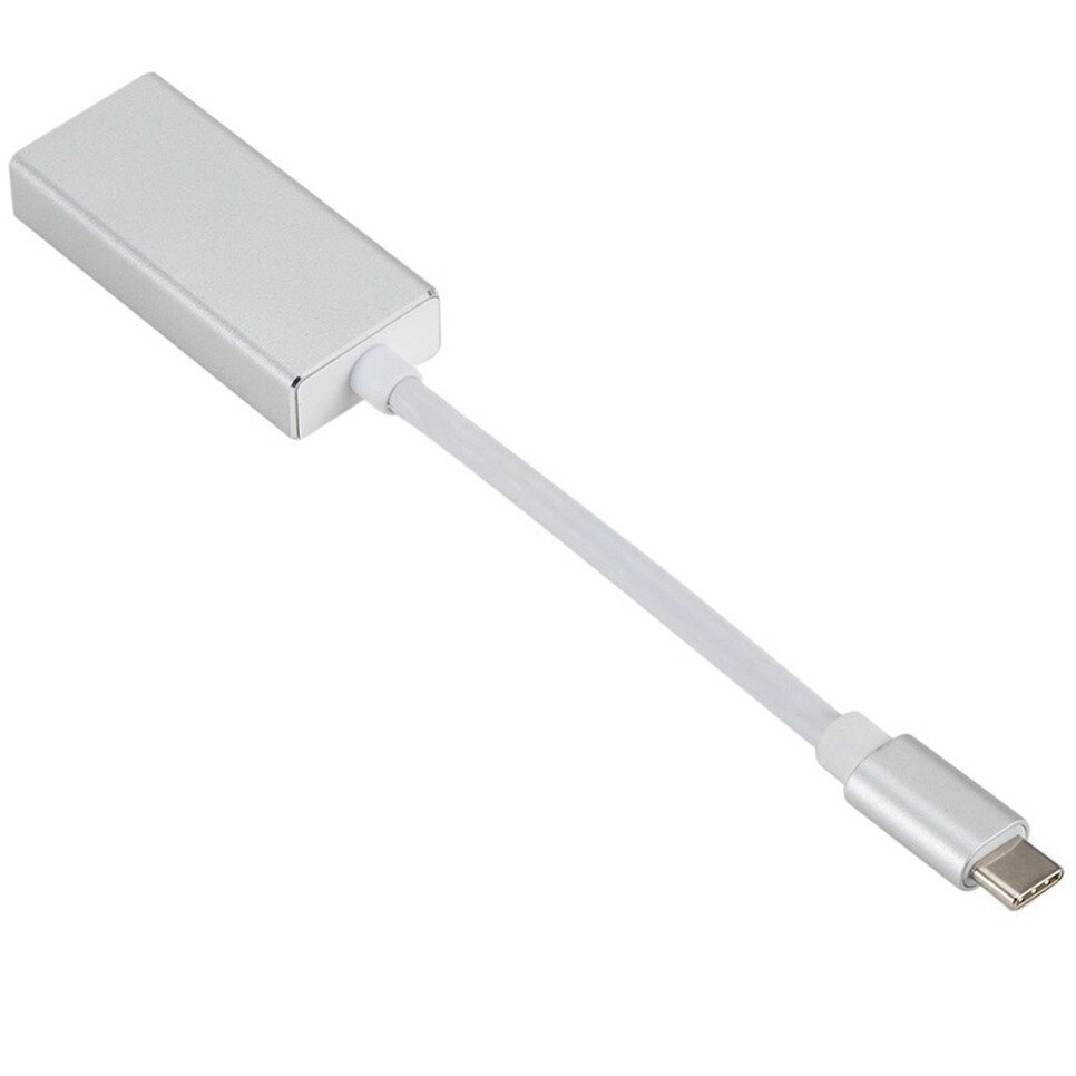 WVVMVV USB C to Mini DP 4K Type C to Mini Display Port Adapter Plug and Play Thunderbolt 3 to Mini DP Converter for MacBook Pro