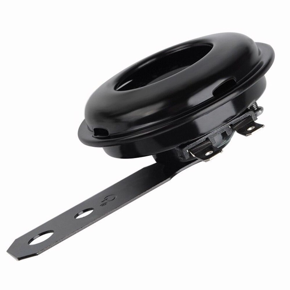 12v Loud Black Replacement Horn with Bracket 12Volt Motorcycle Bike