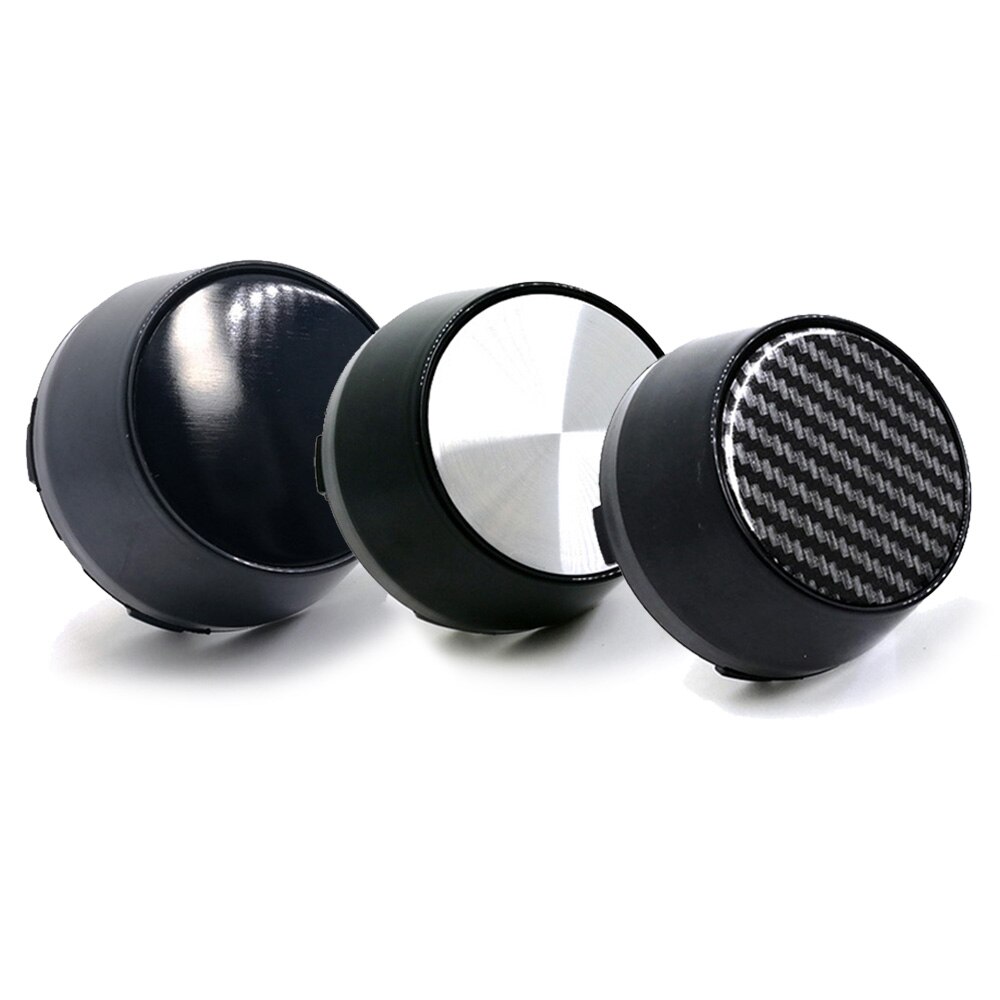 Capuchon de moyeu de roue centrale 60mm pour jantes de voiture en plastique ABS + aluminium de