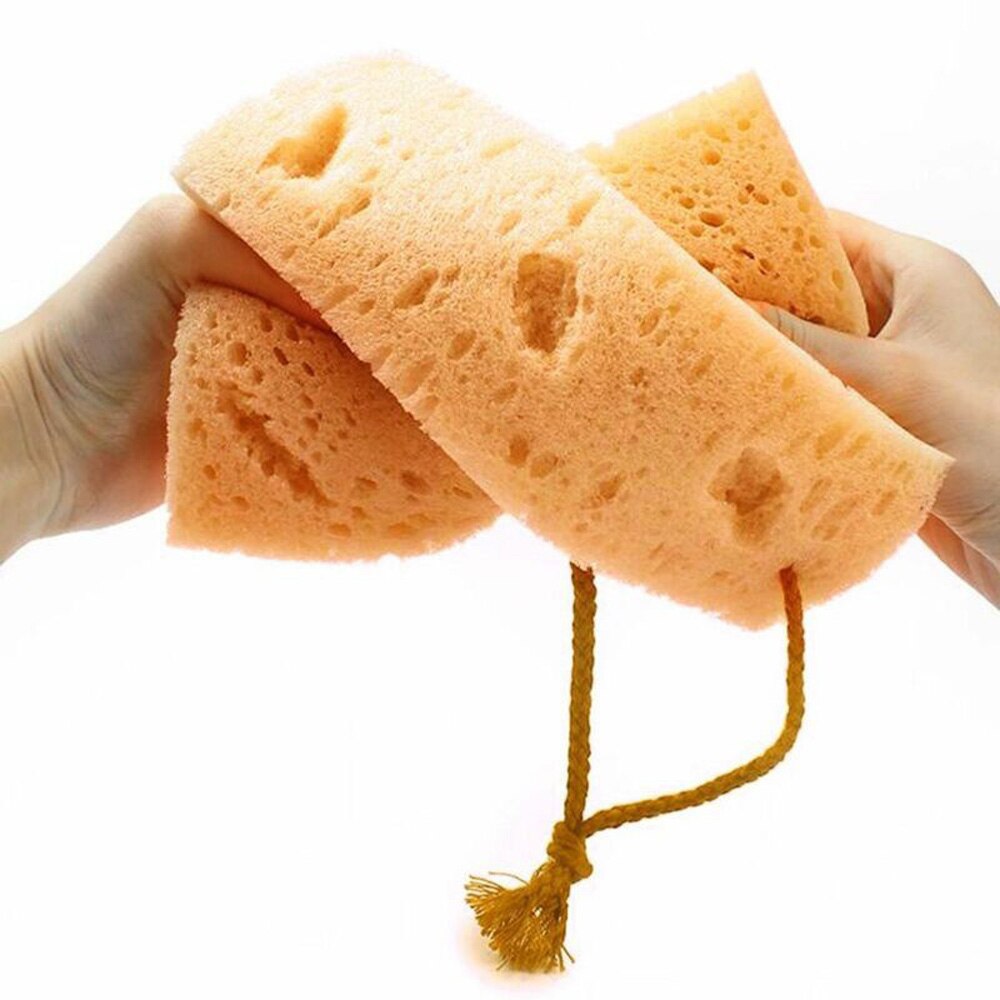 1x 21x11x9cm Auto Washing Yellow Sponge Cleaning Reusable Home Supplies Tools