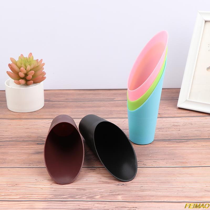 1 Pc Bucket Shovel Soil Plastic Spade Shovel Cup Succulent DIY Bonsai Plant Helper Garden Tool