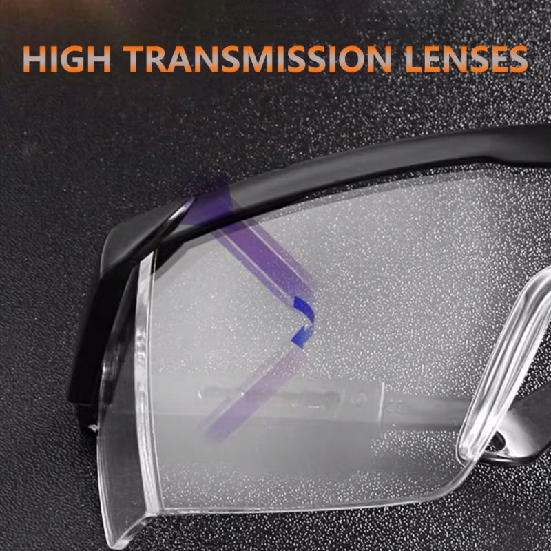 Anti Drool-proof Goggles Anti Virus Glasses Unisex High Definition Fog Blocking Anti-dust Anti-droplets Adjustable Eyewear