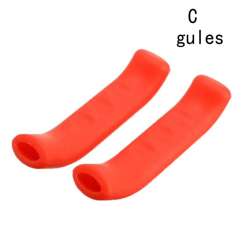 Cubierta protectora de manija de freno para patinete eléctrico Xiaomi M365, accesorios para bicicletas, cubiertas universales antideslizantes para ciclismo, 2 uds.: C