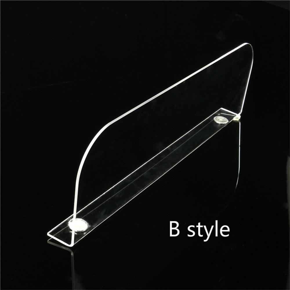 Magnetic Acrylic Commodities Separator Divider Merchandise Guard Strip Supermarket Display Rack