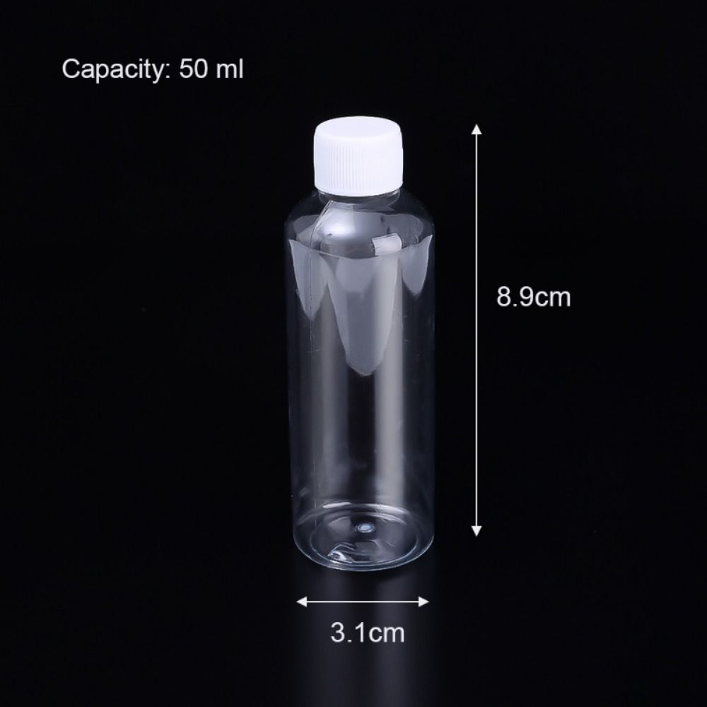 10/20/30/50/80/100ml leere Plastik verschluss flaschen wieder verwendbare Kosmetik behälter Proben flasche Shampoo Flüssig pulver Verpackungs flasche: dunkel khaki
