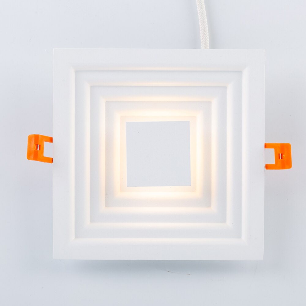 Hartisan Ultra-Dunne Led-paneel Licht 6W 12W Verzonken Plafond Verlichting Voor Indoor Verlichting AC85-265V