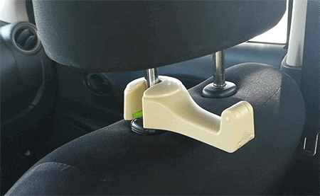 Multi-Funktion Auto Zurück Sitz Haken Auto Handy Halter Telefon Speicher Hinten Sitz Telefon Kopfstütze Faul Halterung Halter stehen