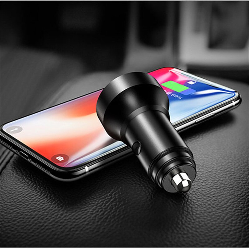 3.1A Dual USB Car Charger LED Display for Chevrolet Cruze Malibu Spark Sonic Impala Equinox Volt Trax Traverse Camaro
