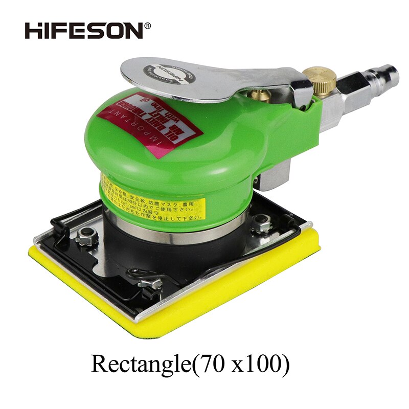 Pneumatic air sander polishing machine tool square grinding polishing machine grinding machine indoor car seat wood polishing ma